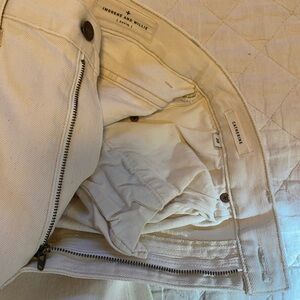 Imogene + Willie Cream women’s jeans.  Size 30 x 34